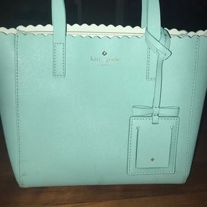 Beautiful tiffany blue Kate Spade cross body bag